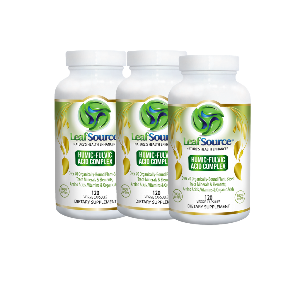 
                  
                    Humic and Fulvic Acid Complex LeafSource® 120 Capsules - LeafSource®
                  
                