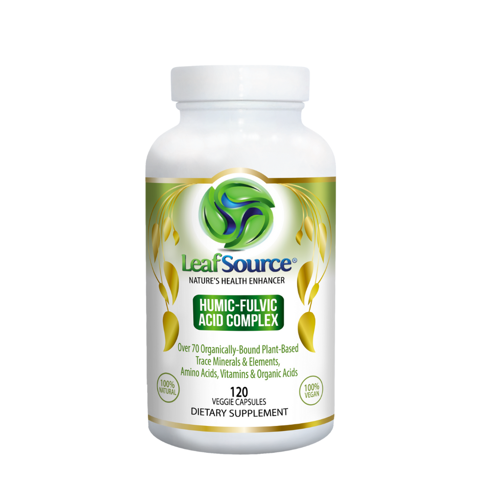 
                  
                    Humic and Fulvic Acid Complex LeafSource® 120 Capsules - LeafSource®
                  
                