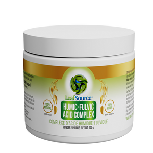 Humic and Fulvic Acid Complex LeafSource® 100g Powder - LeafSource®