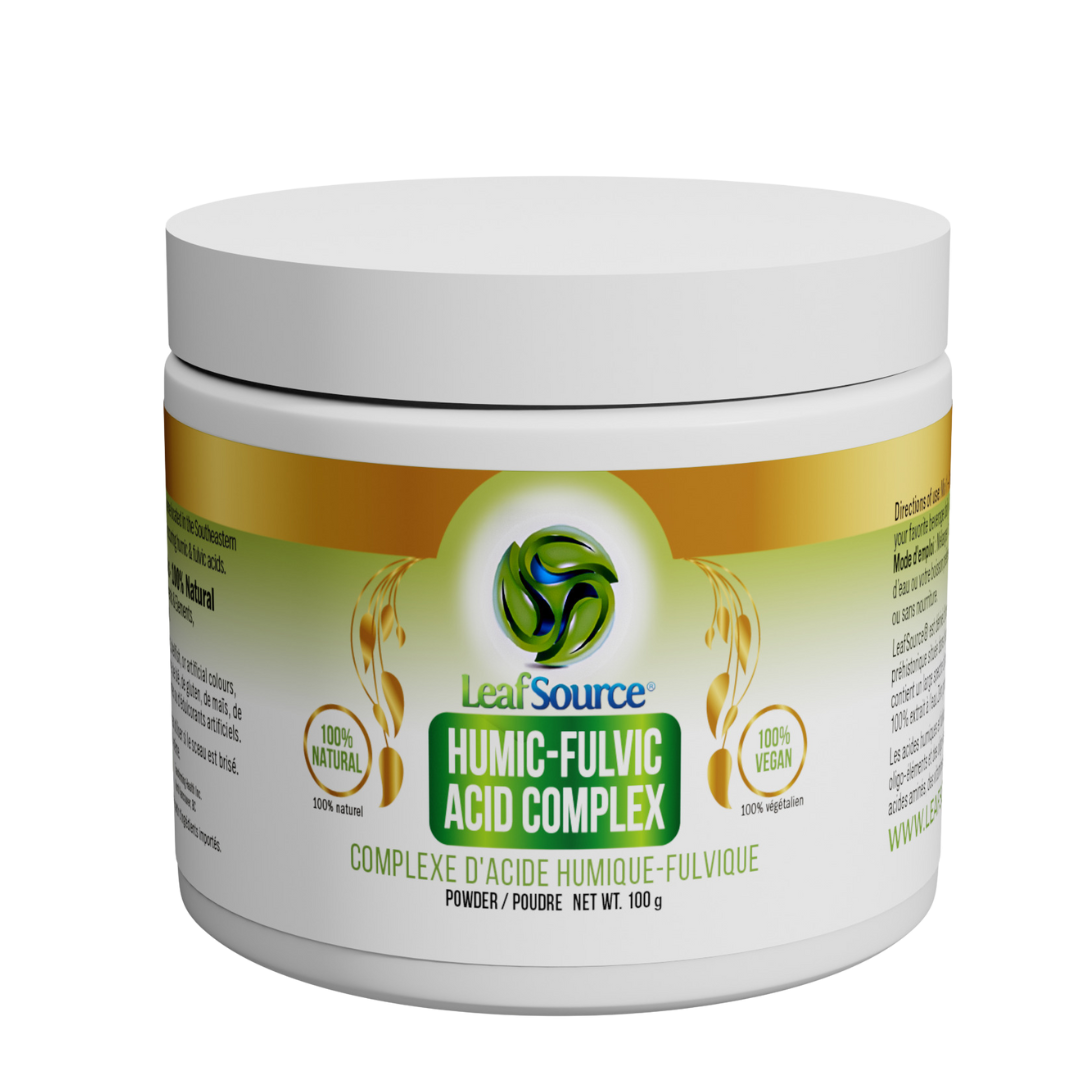 
                  
                    Humic and Fulvic Acid Complex LeafSource® 100g Powder - LeafSource®
                  
                