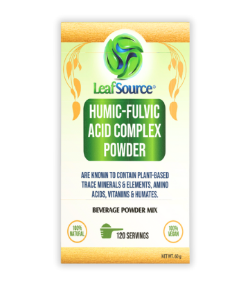 Humic Fulvic Acid Powder 60g Leafsource® Now Available!