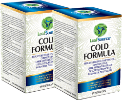 COLD FORMULA  LeafSource 60 Capsules - LeafSource®