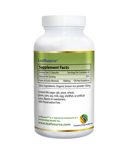  Humic Fulvic Acid Complex Leafsource 120 Capsules LeafSource